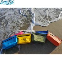 Prix de gros pour les articles de rangement sportifs, pochette en PVC 500D 0,5 mm, imperméable, sacs à main portables