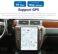 Android 13.8 pouces autoradio lecteur multimédia écran tactile accessoires de voiture pour GMC-Yukon/Chevy Suburban Tahoe Auto AC 2007-2013