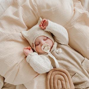 ผ้าห่มเด็กทารกผ้ามัสลิน 100% ผ้าฝ้า<span class=keywords><strong>ย</strong></span> - ผ้าห่อตัวเด็กอเนกประสงค์สำหรับทุกฤดู ผ้าคลุ<span class=keywords><strong>ม</strong></span>ให้น<span class=keywords><strong>ม</strong></span>บุตรลา<span class=keywords><strong>ย</strong></span>พิ<span class=keywords><strong>ม</strong></span>พ์สำหรับเด็กทารก - Product Image 2