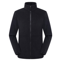 Veste Polaire Homme Hiver Microfibre Réversible Coupe-Vent Chaude avec Logo Brodé Design Personnalisé OEM