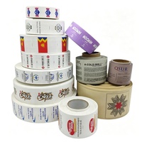 Étiquette de lavage personnalisée avec logo, impression flexographique pour accessoires de jouets, matelas, vêtements, sous-vêtements, étiquette tissée
