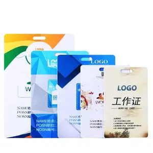 Nhà máy tùy chỉnh in ấn sinh viên nhân viên ID huy hiệu nhựa RFID tổ chức sự kiện kiểm soát truy cập vượt qua Holographic PVC ID thẻ