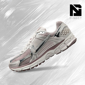 Nike Wmns Air Zoom Vomero 5 'โครม แพลตตินั่ม ไวโอเล็ต' รองเท้าวิ่งผู้หญิงแบบตาข่ายระบายอากาศได้ดีสไตล์รองเท้าผ้าใบ - Product Image 1