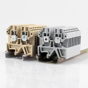 SAK2.5EN Terminal JXB-2.5N Pure copper rail terminal block combination two-color straight-through connector