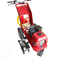 Machine de marquage de lignes routières manuelle 9,5 CV pour routes, autoroutes, écoles et parkings