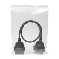 Câble de scanner OBD haute performance avec cuivre pur et 12-24V pour lecteur de code de voiture et utilisation diagnostique Garantie 1 an