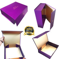 Boîte d'expédition de chaussures en carton, emballage de perruque d'emballage logistique, boîtes cadeaux magnétiques pour l'emballage