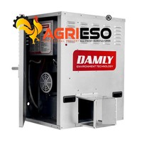 Riscaldatore a Gas DAMLY per Pollame, GPL/Propano/Gas Naturale, per Allevamento di Polli da Carne, Ovaiole e Riproduttori, Attrezzatura per Riscaldamento in Fattoria