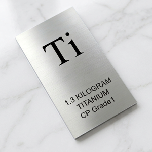 Lámina de Titanio de Inversión Personalizada de Grado 1, Pureza 99, 1 Kilo por Pieza - Product Image 1