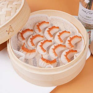 4cm realistic dumpling model, dumpling keychain, mini dumpling/steamed dumpling toy. - Product Image 4