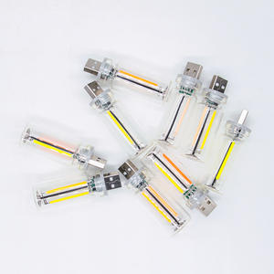 Lampe de nuit USB pour voiture, lampe à filament LED tactile à intensité variable, éclairage portable, plug and play, lumière d'ambiance décorative pour voiture, chambre à coucher - Product Image 3