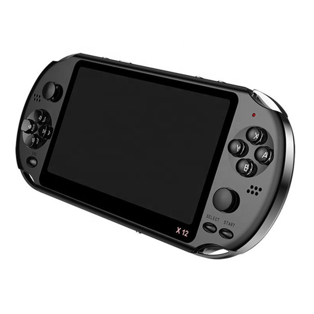 Factory Price X12 Classic Video Game Console Built-in 3500+ Games With 5 Inch Colour Display Support Double Plays Pocket Gamepad