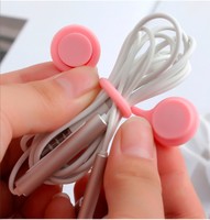 Penjepit Kabel Magnetik Kecil, Pengatur Kabel Silikon Lembut, Harga Murah, Aksesoris Alas Mouse Gaming, Tersedia