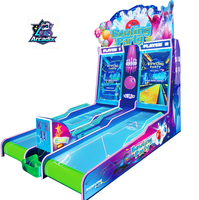 Machine de jeu d'arcade de bowling à monnayeur pour 2 joueurs, avec système de rédemption de tickets, pour centre de jeux et sports d'intérieur