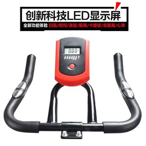 Bicicleta estática vertical para ejercicio en interiores con resistencia ajustable para entrenamiento en casa y pérdida de peso. - Product Image 4