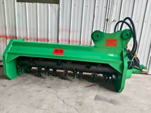 Los accesorios específicos para cortar césped para excavadoras se utilizan para la poda de áreas verdes municipales y la limpieza de diques de ríos. - Product Image 2