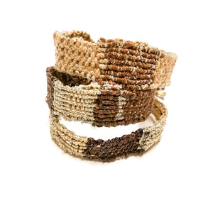 สร้อยข้อมือโครเชต์จากเส้นด้ายถัก  คอลเลคชั่นงานแฮนด์เมดสุดพิเศษ - Product Image 1
