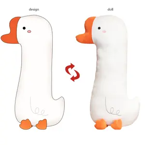 Custom High Quality Giant White Goose Plush Toy Cute Goose Doll Soft Toy Big Size Stuffed Animal Toys