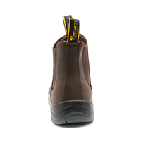 Chaussures de sécurité de travail pour hommes MaxiTough, en cuir Crazy Horse, avec embout en fibre de verre anti-écrasement, durables, vente en gros d'usine depuis 13 ans