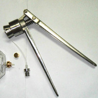 Machine à Sertir Manuelle pour Bouteilles de Parfum en Verre avec Pulvérisateur, Sertisseuse de 13 mm et 15 mm, Outil de Scellage et de Capsulage