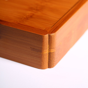 Goodbye Bamboo <b>Tea</b> <b>Tray</b> With Lid Portable Gongfu <b>Tea</b> Set For Home Use Large Capacity Flat Design - Product Image 2