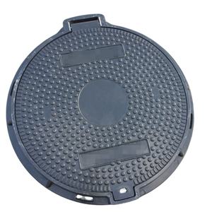 Couvercle de manhole SMC de haute qualité, antivol, anticorrosion, ignifuge, norme EN124, couvercles de drainage pour allées, garantie 30 ans - Product Image 1