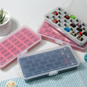 BEN YEDD Stockage de la <span class=keywords><strong>canette</strong></span> Stockage du noyau du fil Haute transparence 28/30 Grille Boîte rectangulaire Boîte de <span class=keywords><strong>rangement</strong></span> de la <span class=keywords><strong>canette</strong></span> Comprend une <span class=keywords><strong>canette</strong></span> - Product Image 3