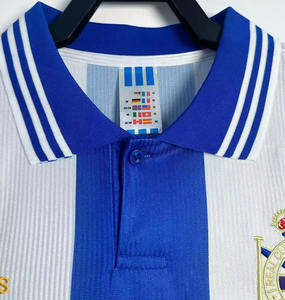 Camiseta Deportiva de Fútbol Clásica Retro de Manga Larga de Secado Rápido de <span class=keywords><strong>La</strong></span> Coruna al por Mayor, Uniforme Deportivo para Entrenamiento - Product Image 3
