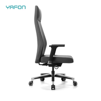 Chaise de bureau de direction de luxe moderne tissu à mi-dossier cuir PU pivotant rotatif massage maille design confortable mousse PP