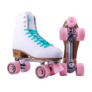 Patines de Ruedas Cuádruples Personalizados de Alta Calidad, Alta Elasticidad, PU Transparente, Doble Fila de 4 Ruedas, Control de Luz, Alquiler para Pistas de Aluminio - Product Image 2