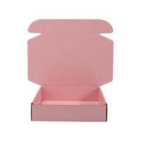Boîtes en carton ondulé recyclables personnalisées, boîte à expédition pliable à plat, boîte écologique pour l'expédition, boîte pour cosmétiques, emballage cadeau