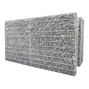 Açık nehir bahçe binaları için dayanıklı elektrik kaynak örgü Gabion Net güzel ve uzun ömürlü - Product Image 2