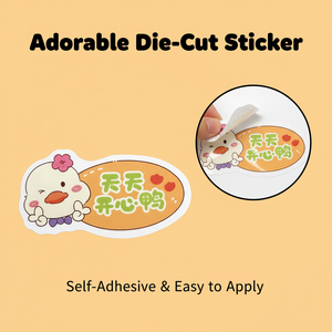 Vinyl Waterproof Die-Cut Stickers for Luggage, Skateboards, Laptops, Custom Cartoon Stickers - Product Image 4