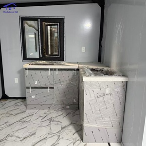 Casa Contenedor Prefabricada Expandible |   Microcasa Portátil Moderna y Transpirable con Cocina y Baño |   Cabaña Móvil Pequeña para - Product Image 5