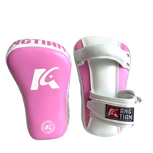 ANGTIAN usine vente en gros cuir personnalisé petit Muay thai kick pads boxe <span class=keywords><strong>mma</strong></span> arts <span class=keywords><strong>martiaux</strong></span> - Product Image 6