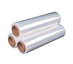 Free Sample Lldpe Polyethylene Transparent Cylinder Wrapping <b>Roll</b> Eco-Friendly PE Pack Pallet Wrapping Film Soft <b>Plastic</b> - Product Image 2