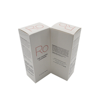 Boîte en carton pliante personnalisée de luxe avec logo imprimé, petite, mini, grande, rose, pour emballage cosmétique, boîte cadeau en papier pour bijoux