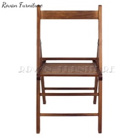 Vente en gros meilleur événement extérieur en bois chaise de jardin de camping pliable en bois naturel mariage en vente