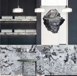 Dalle de quartzite de luxe Lumi, pierre naturelle rétroéclairée Lumi, marbre pour plan de travail de cuisine et panneau mural - Product Image 4