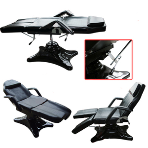 Chaise de tatouage professionnelle réglable en acier inoxydable avec accoudoir portable <span class=keywords><strong>Machine</strong></span> de tatouage portable en kits - Product Image 6