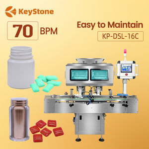 Compteuse de capsules électronique entièrement automatique à 16 voies pour le remplissage en bouteilles - Product Image 1