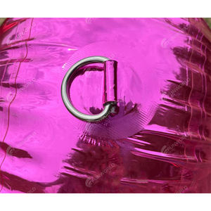 Bola de corazón de <span class=keywords><strong>amor</strong></span> metálica inflable para fiesta, Bola de espejo inflable decorativa, globos metálicos, bolas inflables gigantes grandes y brillantes - Product Image 6