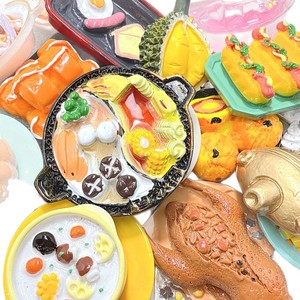 ของเล่นอาหารพื้นเมืองขนาดใหญ่ ของตกแต่งเรซิ่น ของตกแต่งทำมือ DIY - Product Image 5