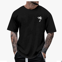 Kaos Jersey Katun Slim Fit Sablon Sutra Custom Pria, Bernapas, Anti-Pilling, Anti-Susut, 180 Gram, Kasual, Polos, Pendek