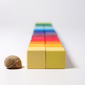 Blocchi Puzzle in Legno, 36 Pezzi Gioco Educativo <span class=keywords><strong>Montessori</strong></span>, Gioco di Costruzione Geometrica 3D Colorato per Bambini - Product Image 2