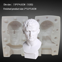 Moule en Silicone pour bougie de Portrait rétro 3D, résine époxy, plâtre, tête de vénus, moule pour faire des croquis, modèle d'artisanat