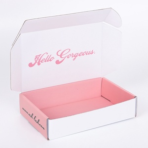 Colorful Design Luxury Shipping Mailer Folding Paper Packaging Box for Sweater <b>Clothes</b> Jewelry - Product Image 2