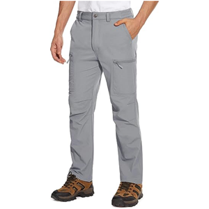 Pantalones <span class=keywords><strong>de</strong></span> senderismo transpirables <span class=keywords><strong>de</strong></span> secado rápido para hombre, pantalones tácticos <span class=keywords><strong>de</strong></span> nailon, pantalones <span class=keywords><strong>de</strong></span> trabajo impermeables para hombre - Product Image 3