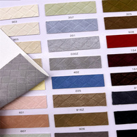 Rouleaux de tissu en similicuir synthétique PU vegan, couleur unie, doux et lisse, 1,2 mm, pour sacs à main, portefeuilles et artisanat DIY