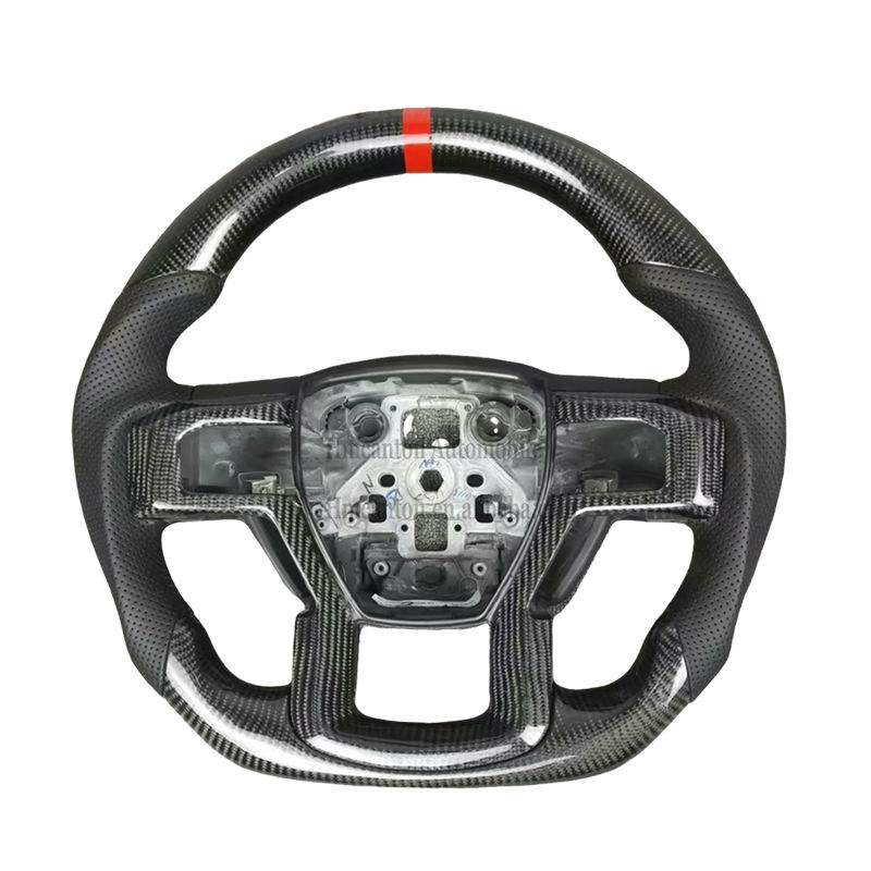 Carbon Perforated Leather with Frame Black stitchi